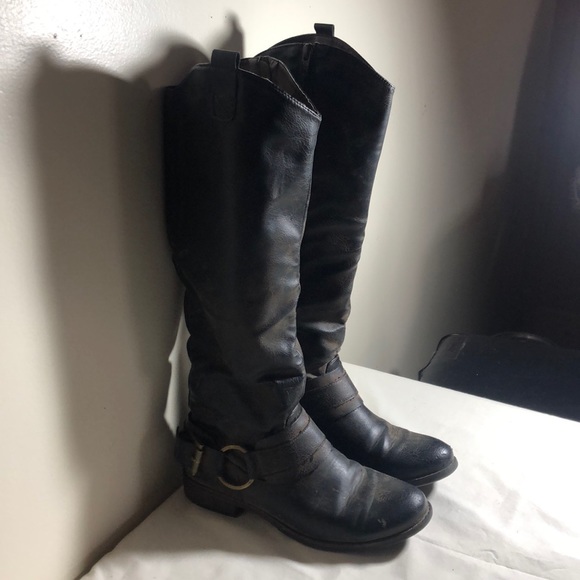 Boots; Biker boots - Picture 3 of 7